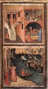 Ambrogio Lorenzetti Scenes of the Life of St Nicholas oil painting reproduction